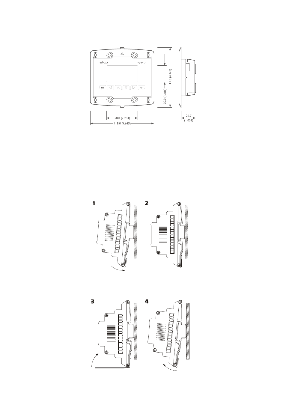 2 assembly | EVCO c-pro CLIMA sistema Installer manual User Manual | Page 10 / 90