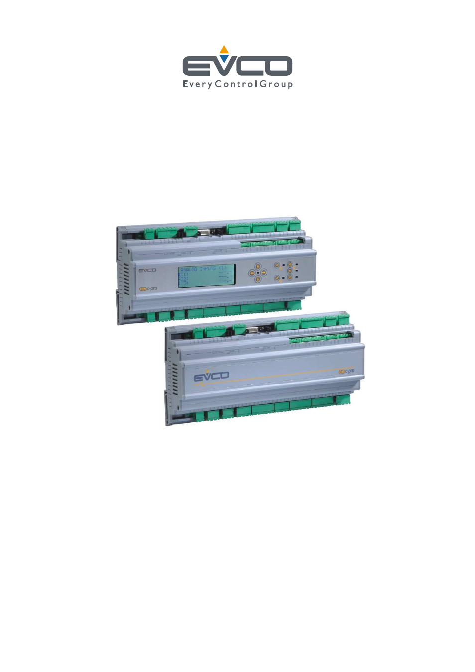 EVCO c-pro giga User Manual | 46 pages