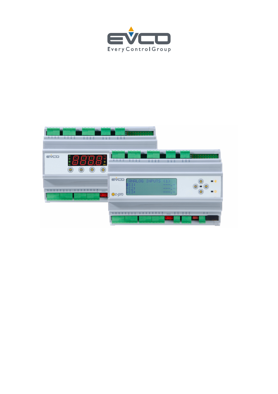EVCO c-pro kilo User Manual | 56 pages