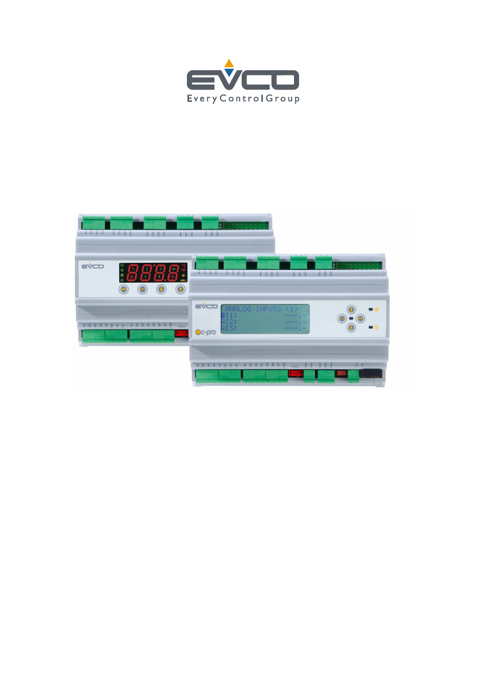 EVCO c-pro kilo AHU User Manual | 94 pages