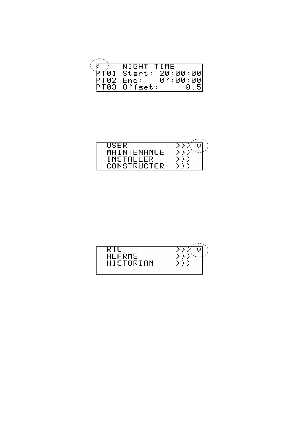 2 general menu, 3 user menu | EVCO c-pro kilo AHU User Manual | Page 23 / 94