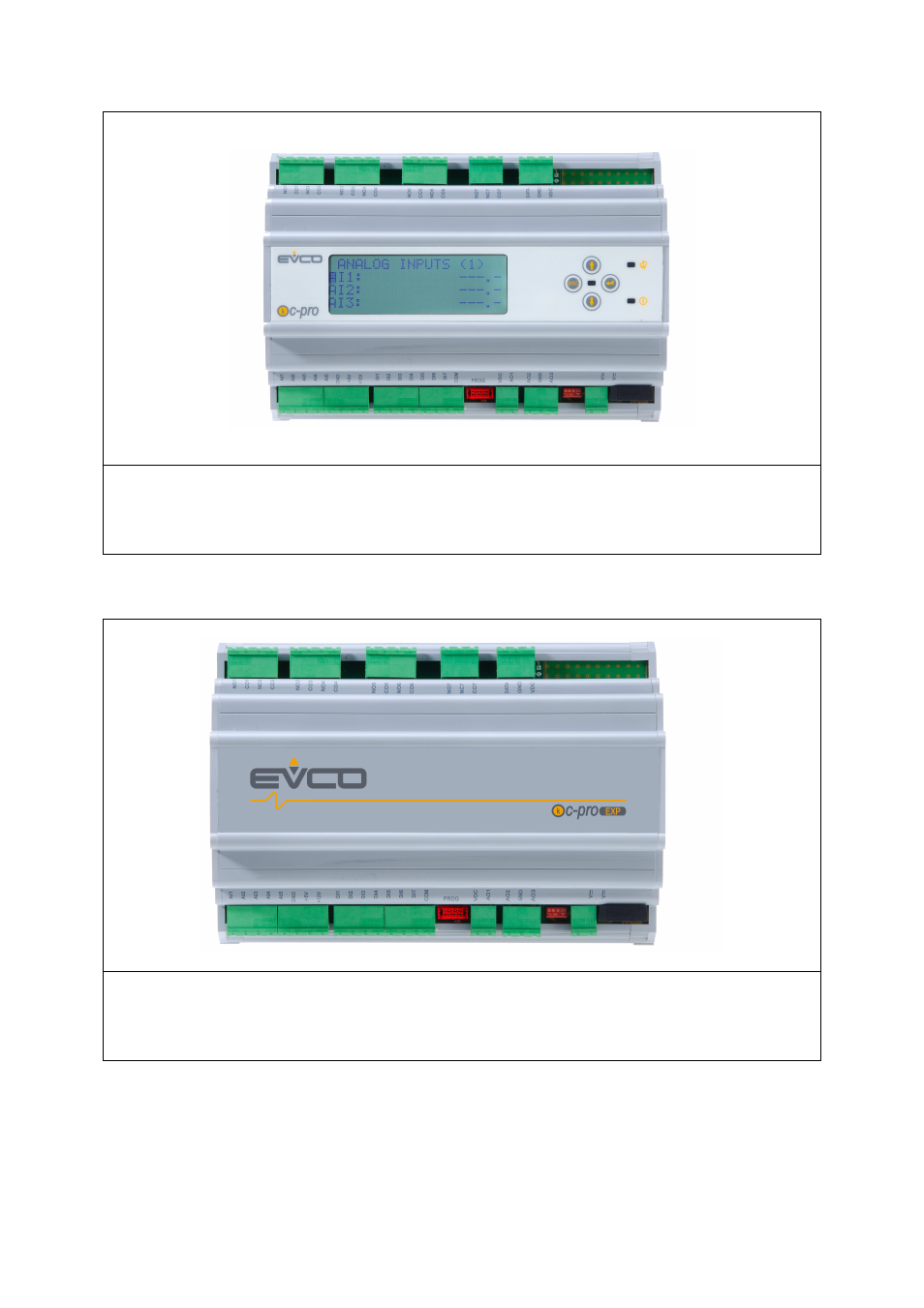 EVCO c-pro kilo AHU User Manual | Page 7 / 94