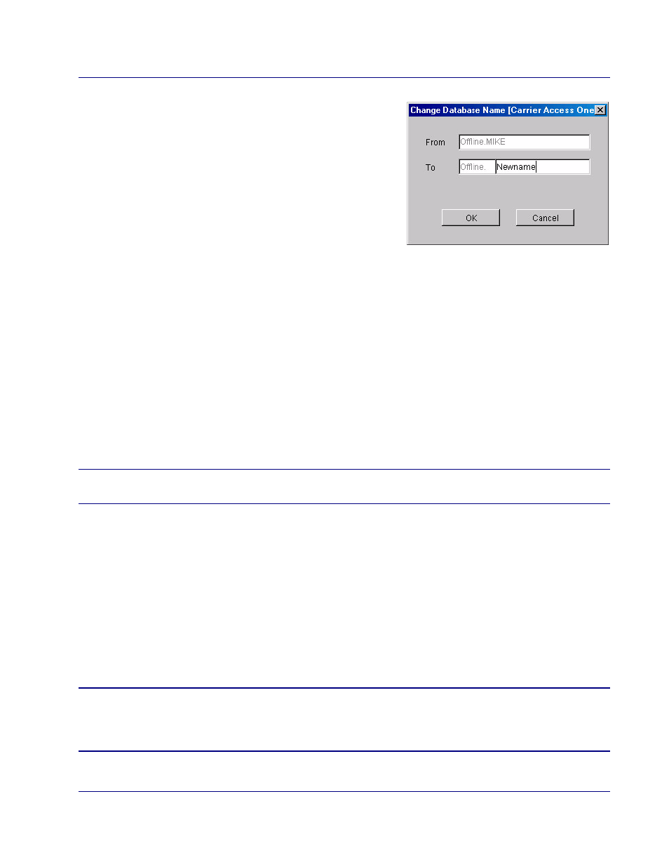 Managing the database using tl1, Managing the database using tl1 -25 | Carrier Access BROADway System 770-0125-AB User Manual | Page 73 / 96