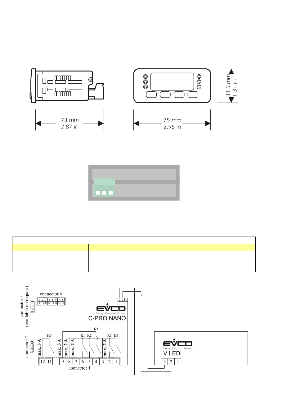 EVCO c-pro nano User Manual | Page 20 / 38