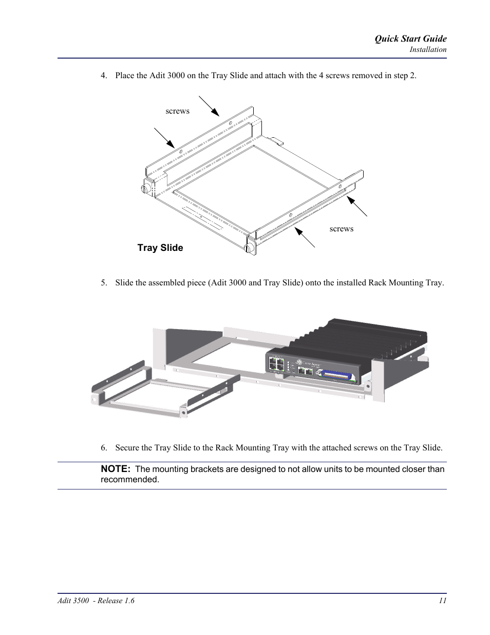 Carrier Access Adit 3500 User Manual | Page 11 / 52