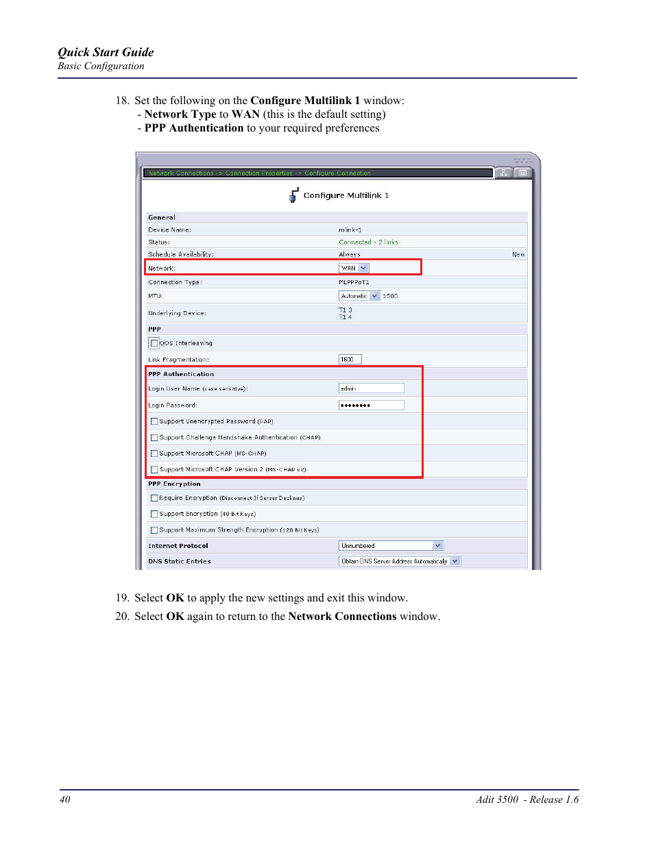 Carrier Access Adit 3500 User Manual | Page 40 / 52