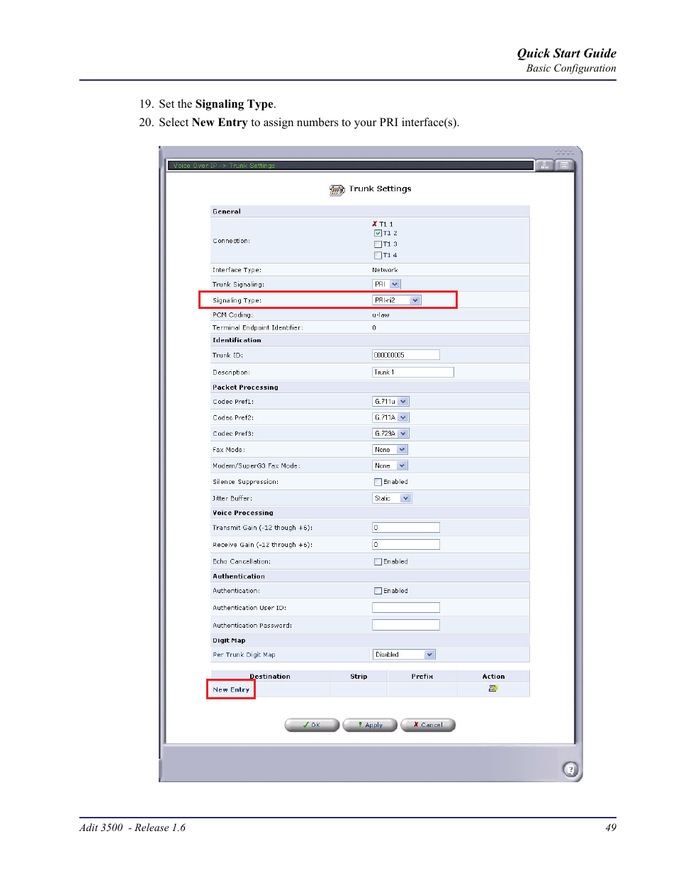 Carrier Access Adit 3500 User Manual | Page 49 / 52