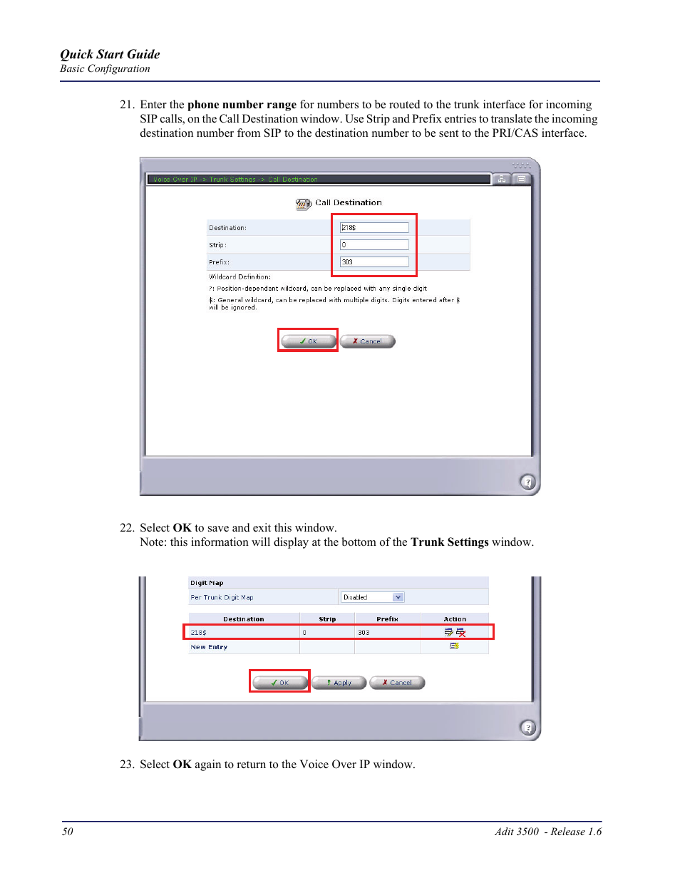 Carrier Access Adit 3500 User Manual | Page 50 / 52