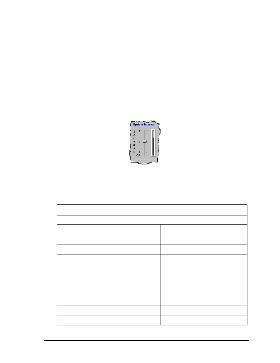 1 update interval, Update interval -5 | Carrier Access 5395 Pearl Parkway User Manual | Page 59 / 66