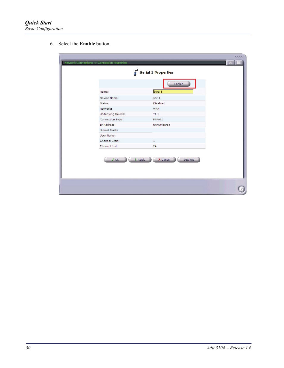 Carrier Access Bridge/Router 3104s User Manual | Page 30 / 34