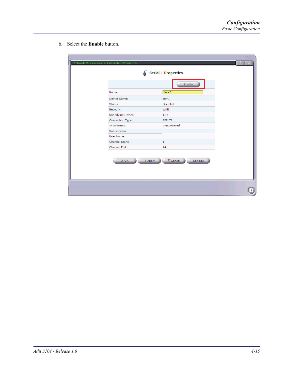 Carrier Access Adit 3104 User Manual | Page 55 / 74