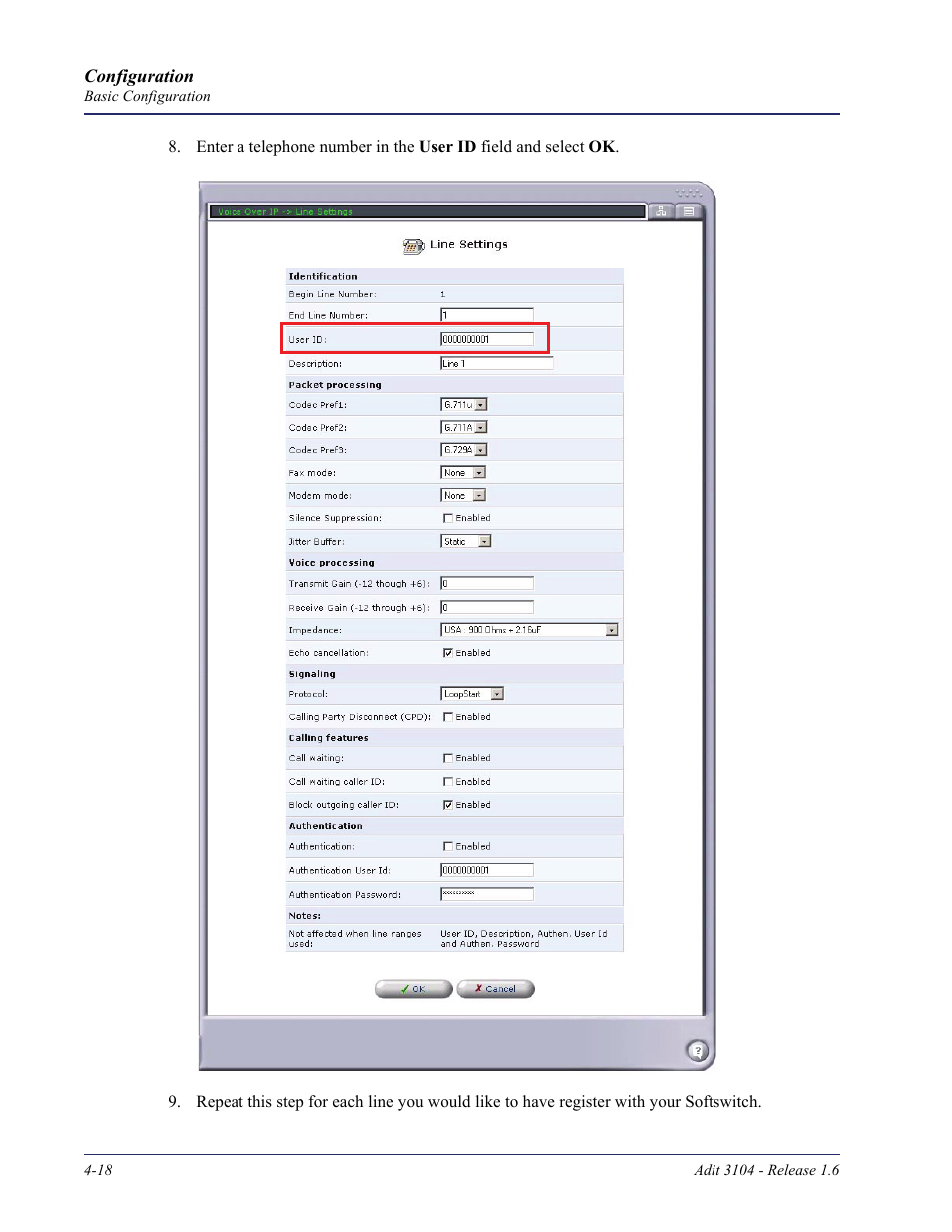 Carrier Access Adit 3104 User Manual | Page 58 / 74