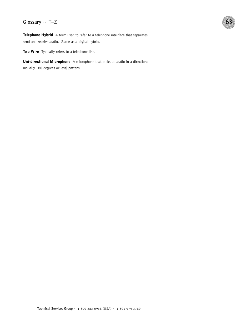 ClearOne AP800 User Manual | Page 67 / 68