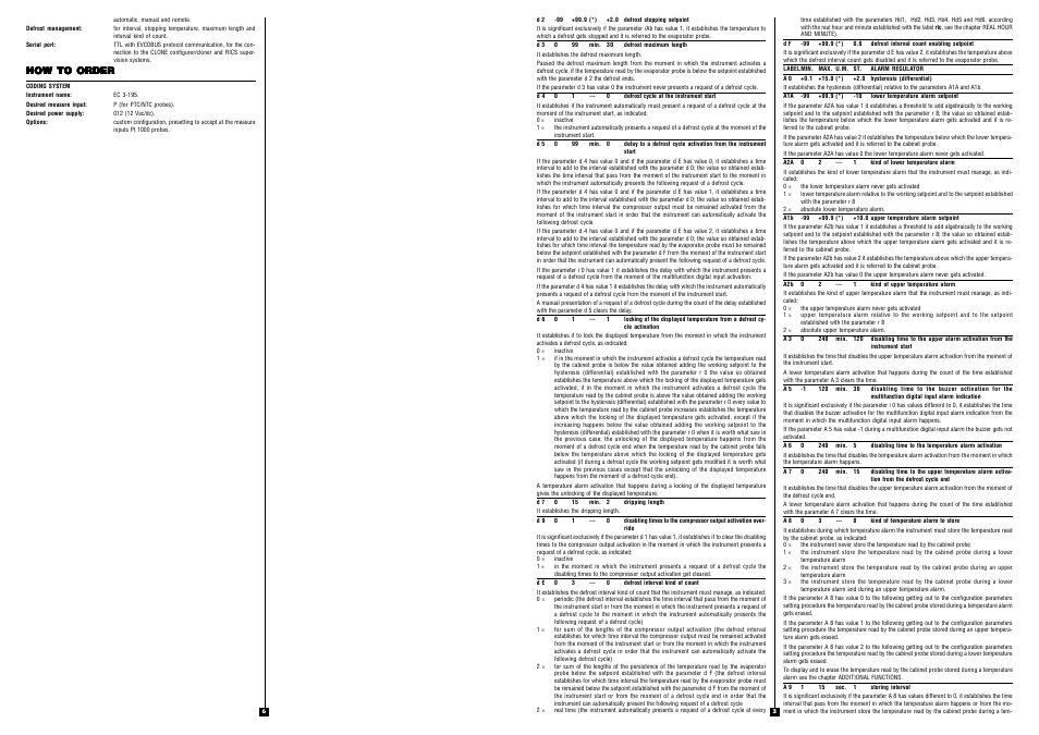 How to order | EVCO EC3195 User Manual | Page 3 / 4