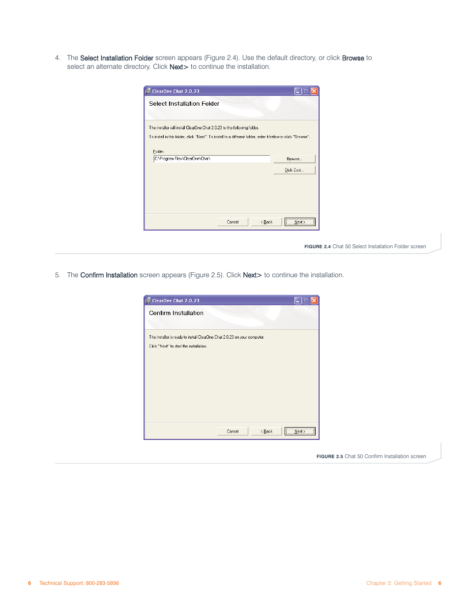 ClearOne comm 50 User Manual | Page 10 / 38