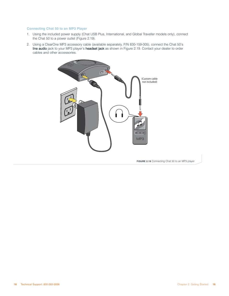 ClearOne comm 50 User Manual | Page 20 / 38