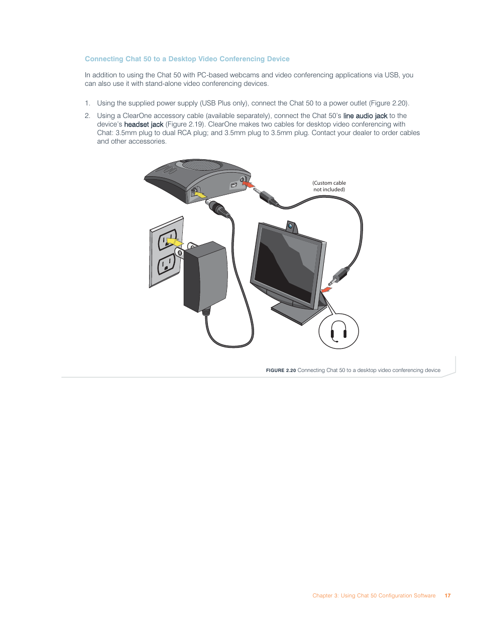 ClearOne comm 50 User Manual | Page 21 / 38