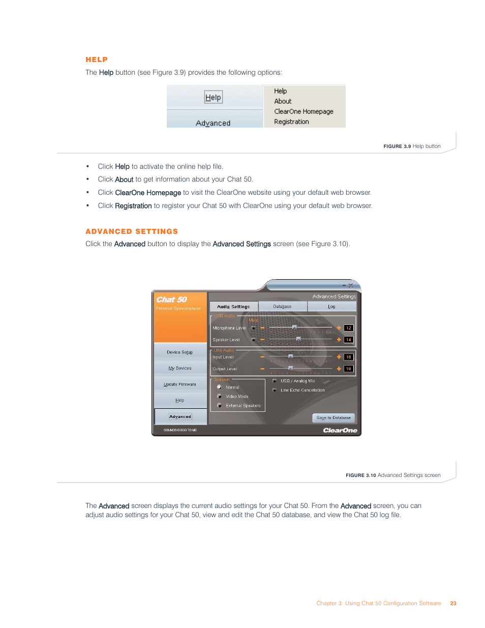 ClearOne comm 50 User Manual | Page 27 / 38