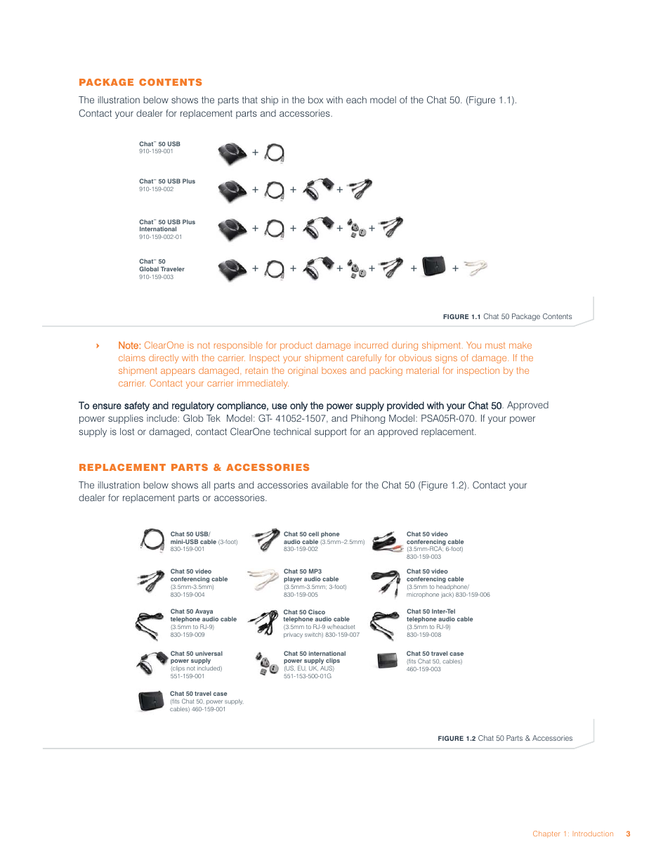 ClearOne comm 50 User Manual | Page 7 / 38