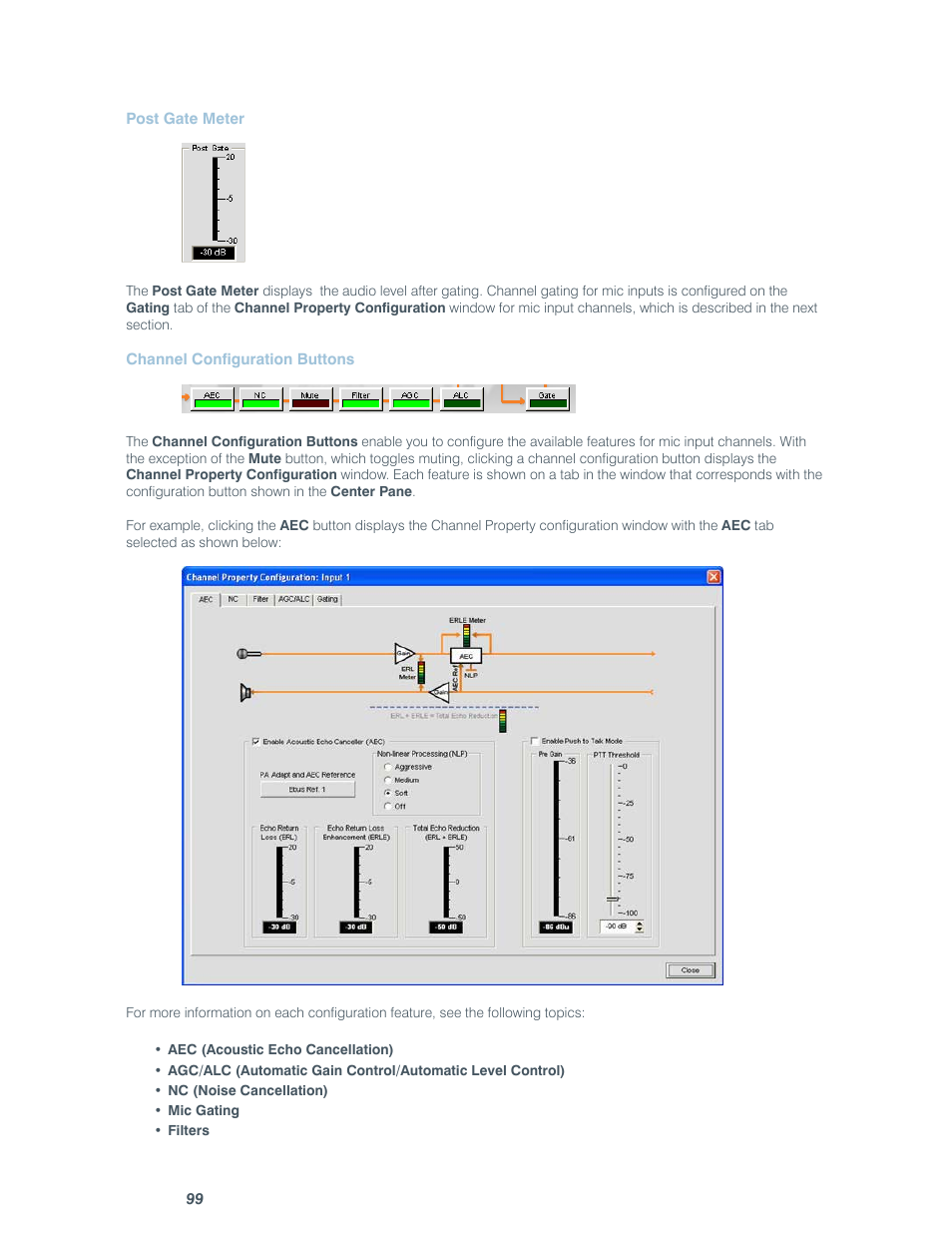 ClearOne comm CONVERGE SR 1212 User Manual | Page 104 / 320