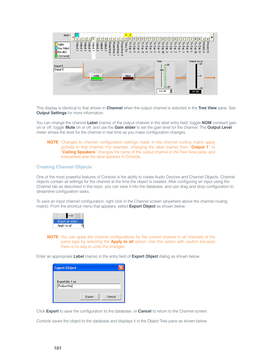 ClearOne comm CONVERGE SR 1212 User Manual | Page 106 / 320