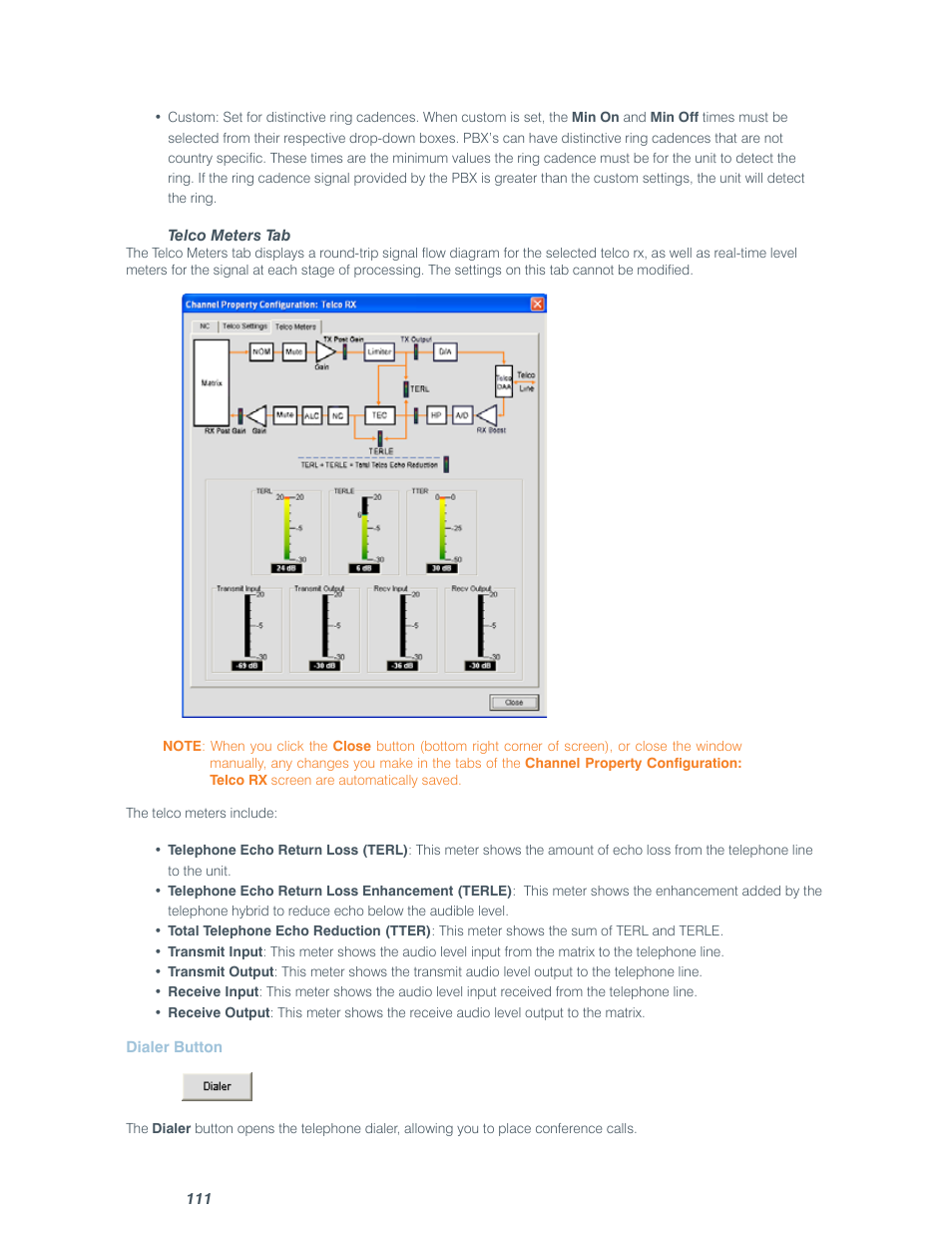 ClearOne comm CONVERGE SR 1212 User Manual | Page 116 / 320