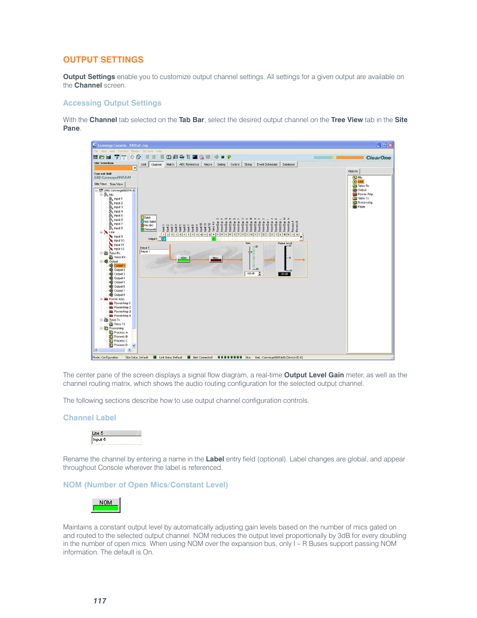 ClearOne comm CONVERGE SR 1212 User Manual | Page 122 / 320