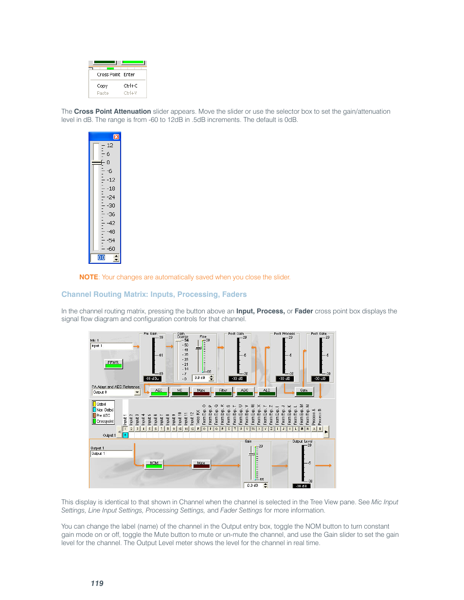 ClearOne comm CONVERGE SR 1212 User Manual | Page 124 / 320