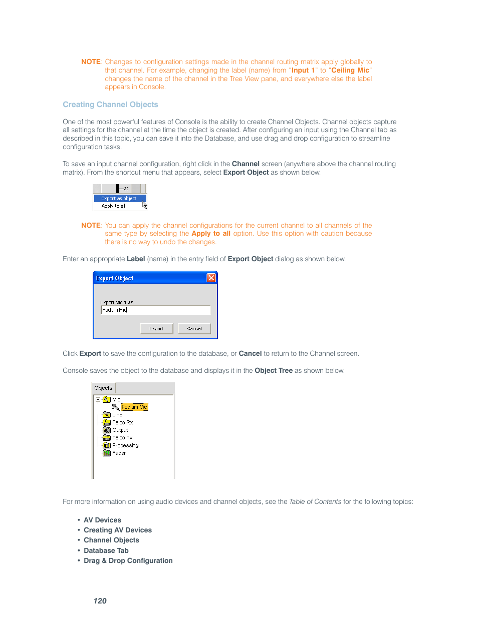 ClearOne comm CONVERGE SR 1212 User Manual | Page 125 / 320