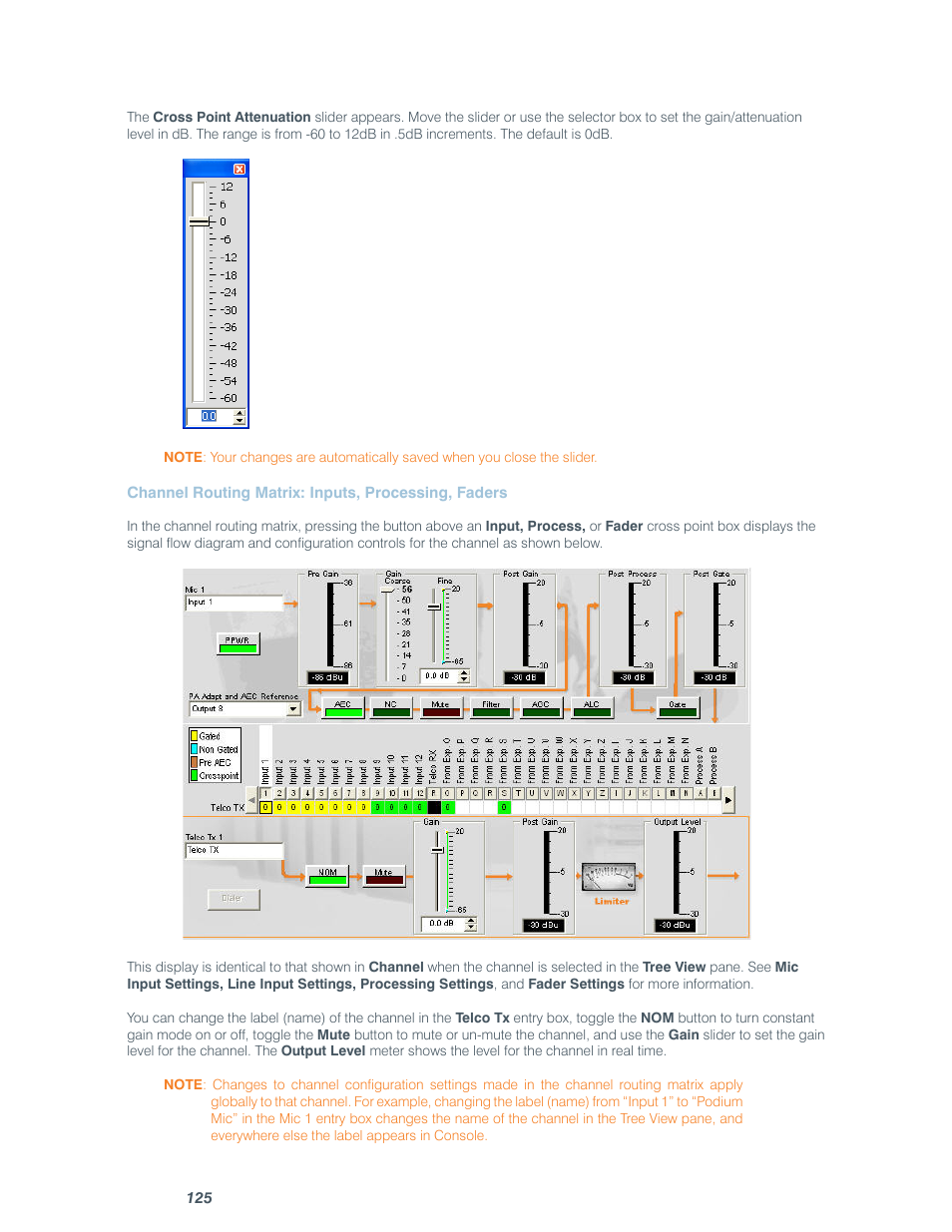 ClearOne comm CONVERGE SR 1212 User Manual | Page 130 / 320