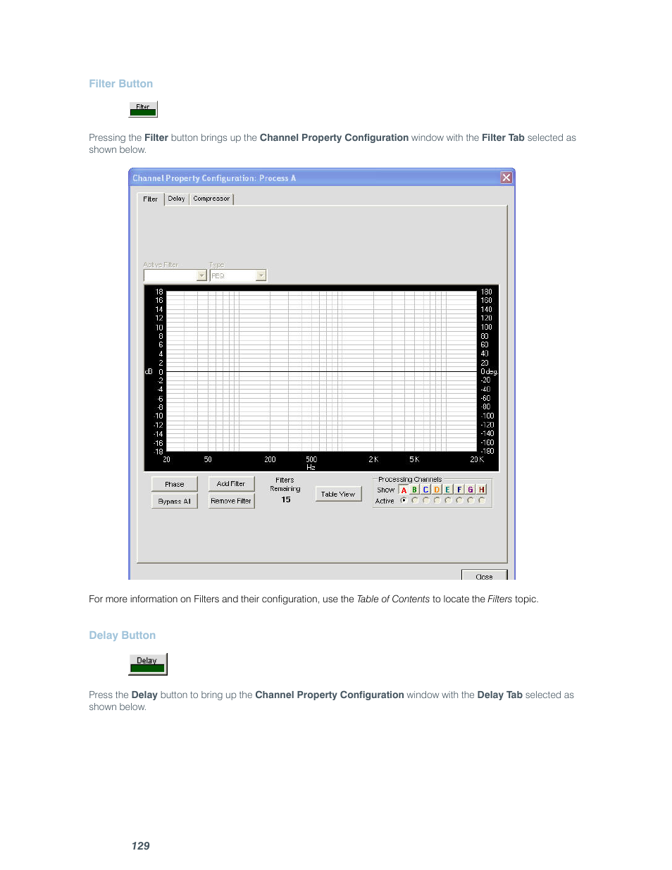 ClearOne comm CONVERGE SR 1212 User Manual | Page 134 / 320