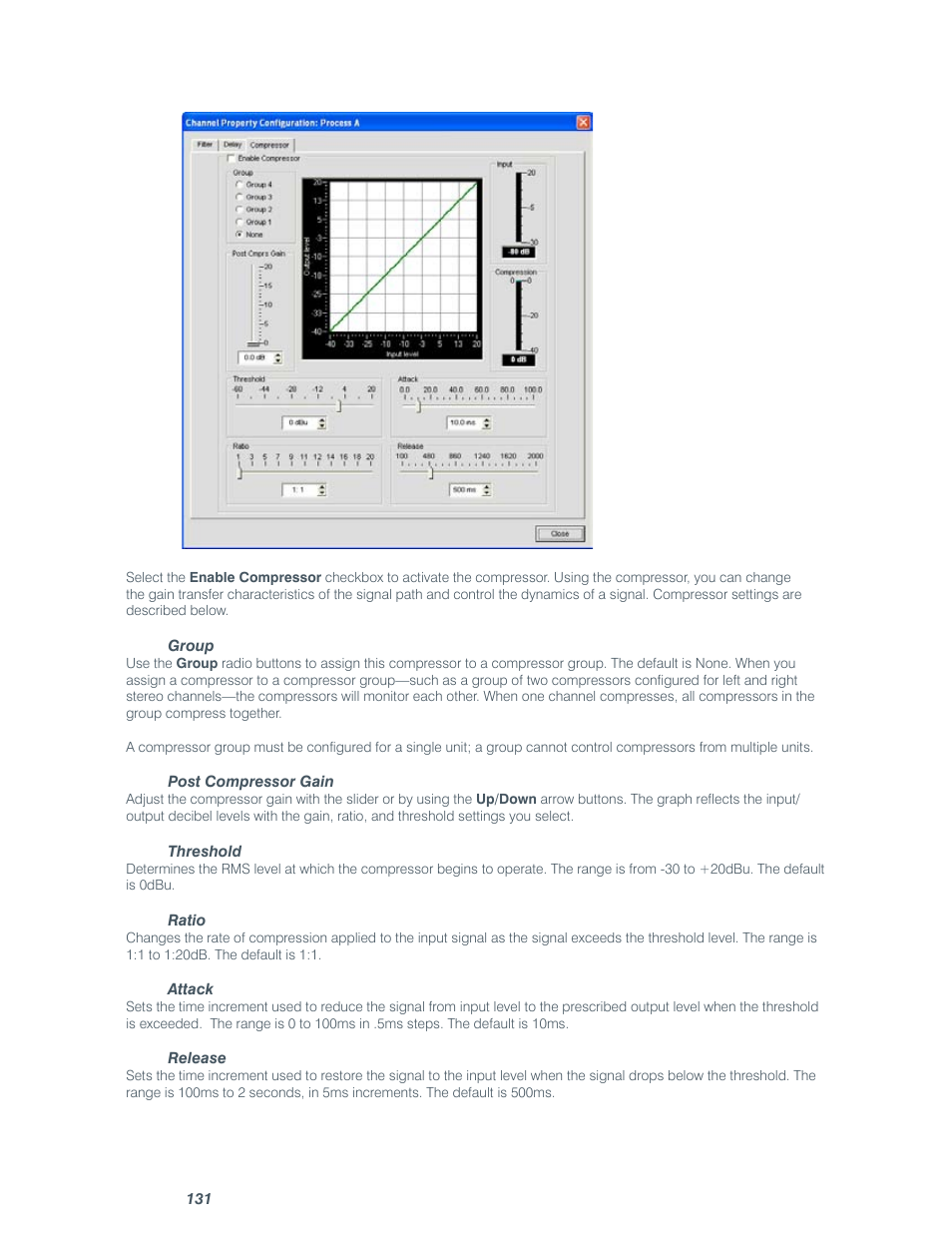 ClearOne comm CONVERGE SR 1212 User Manual | Page 136 / 320