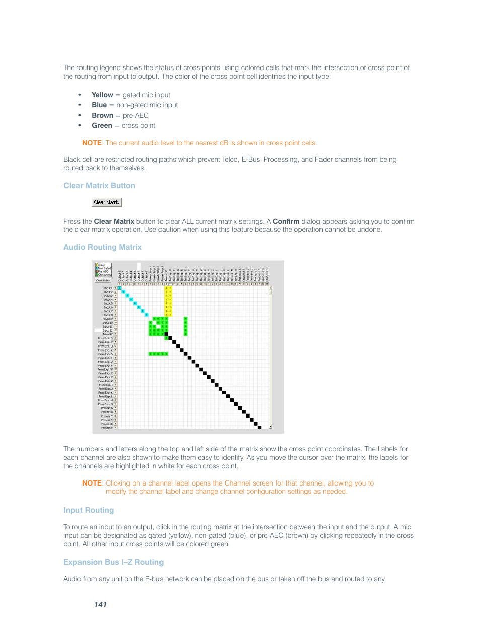 ClearOne comm CONVERGE SR 1212 User Manual | Page 146 / 320