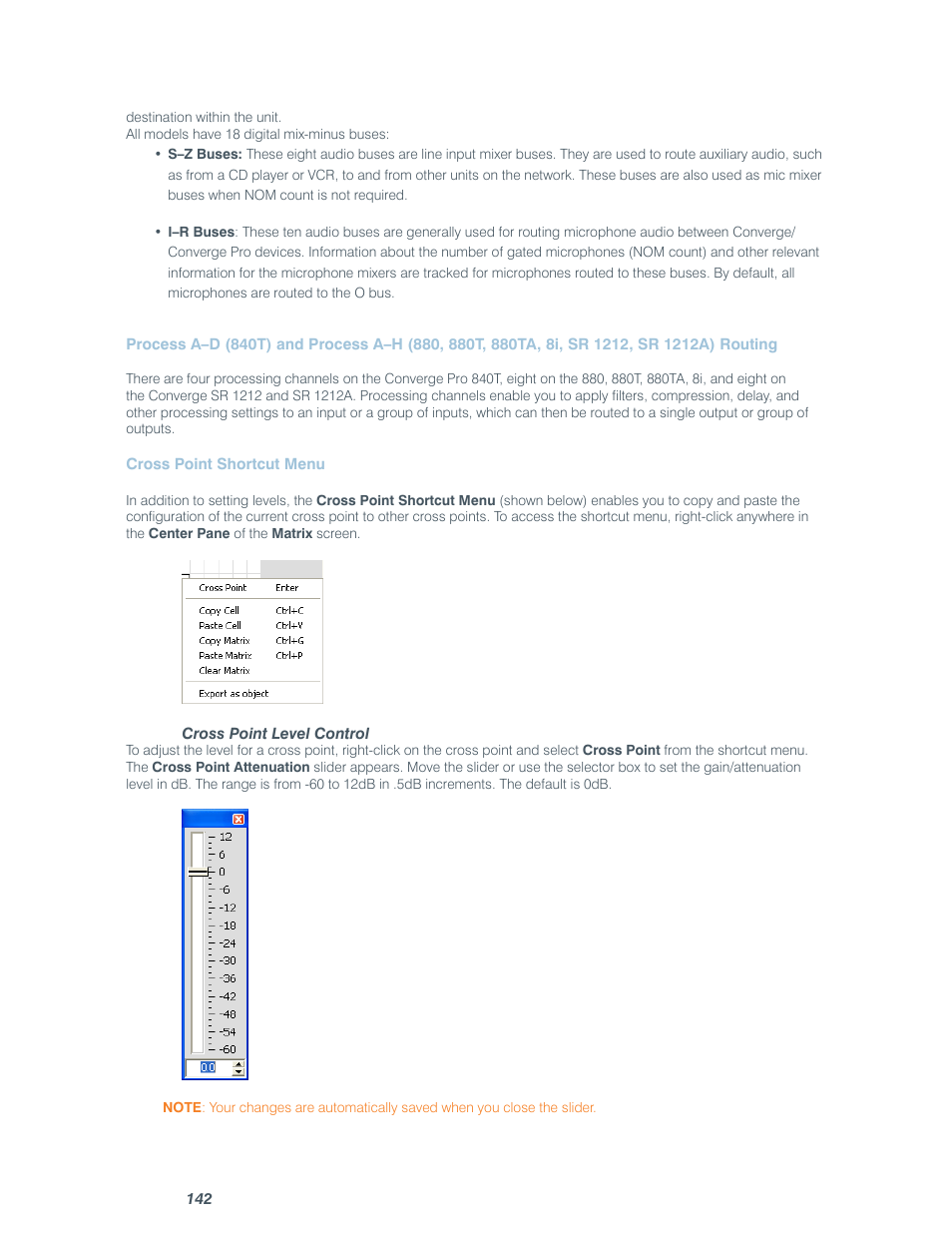 ClearOne comm CONVERGE SR 1212 User Manual | Page 147 / 320