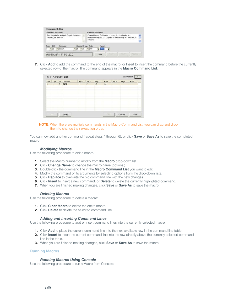 ClearOne comm CONVERGE SR 1212 User Manual | Page 154 / 320