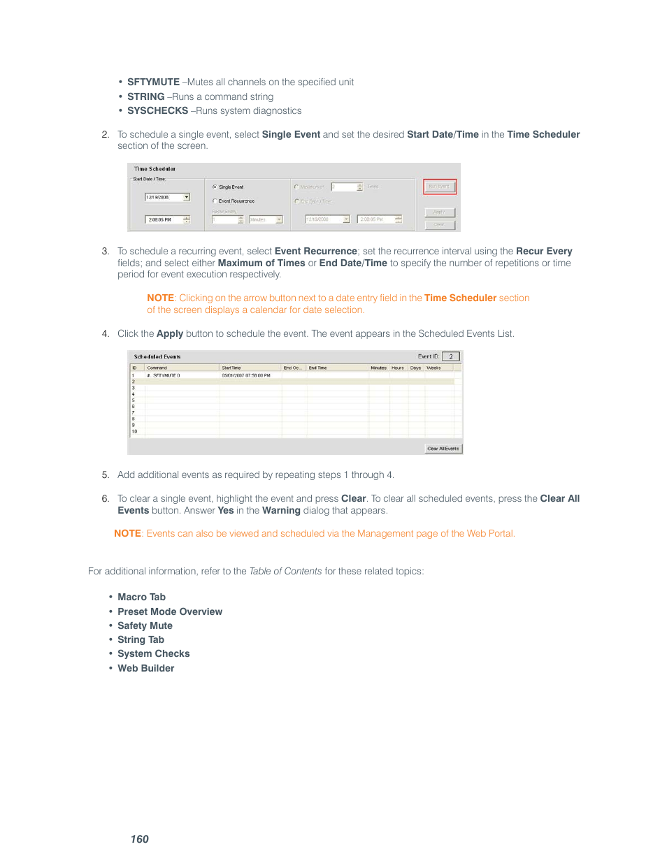 ClearOne comm CONVERGE SR 1212 User Manual | Page 165 / 320