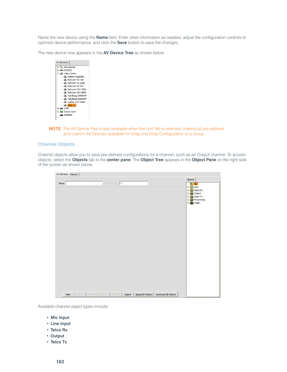 ClearOne comm CONVERGE SR 1212 User Manual | Page 168 / 320