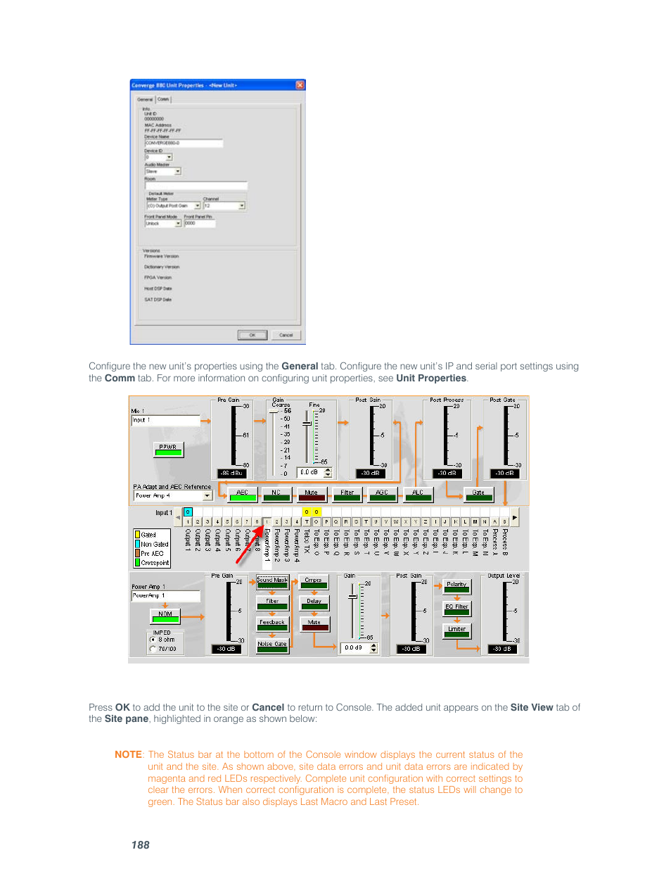 ClearOne comm CONVERGE SR 1212 User Manual | Page 193 / 320