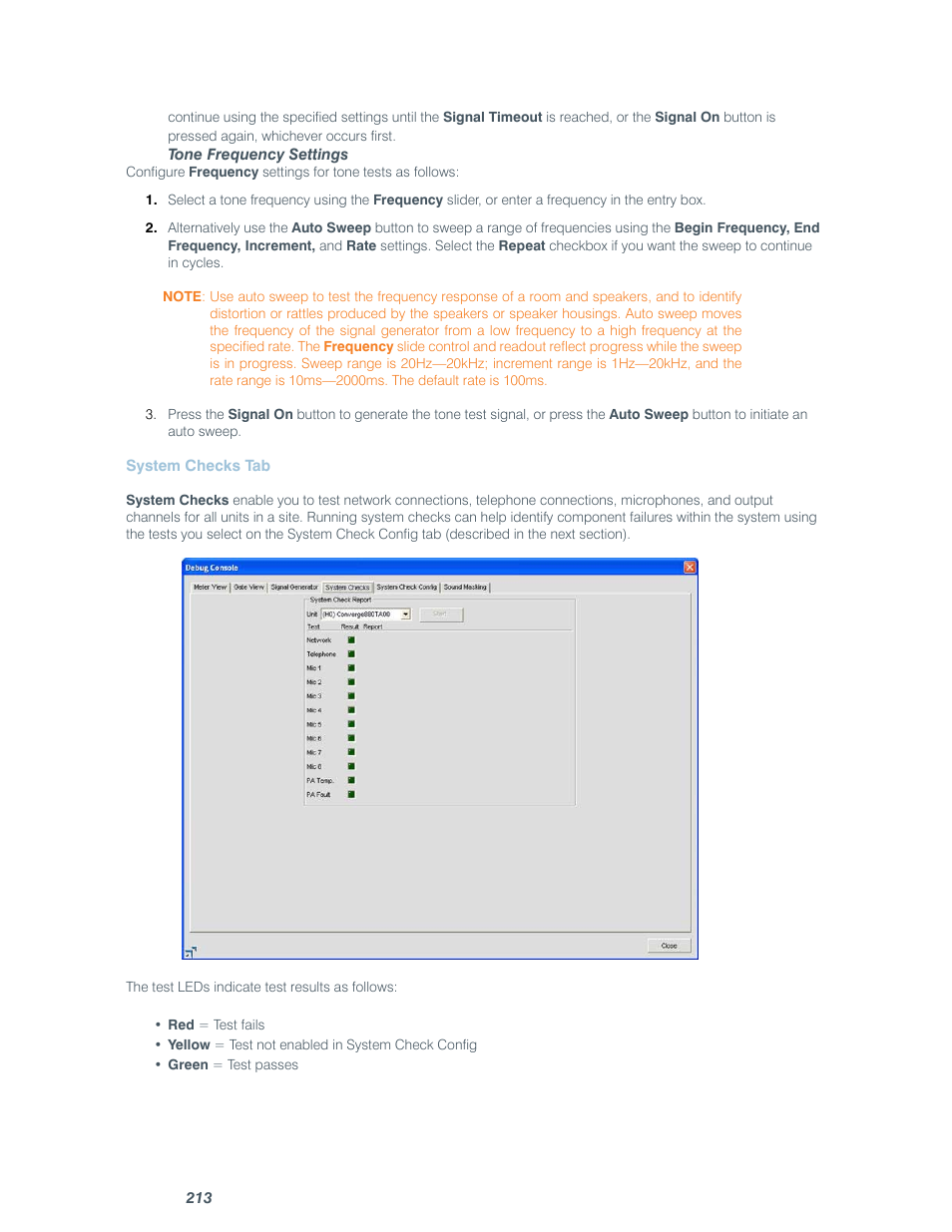 ClearOne comm CONVERGE SR 1212 User Manual | Page 218 / 320