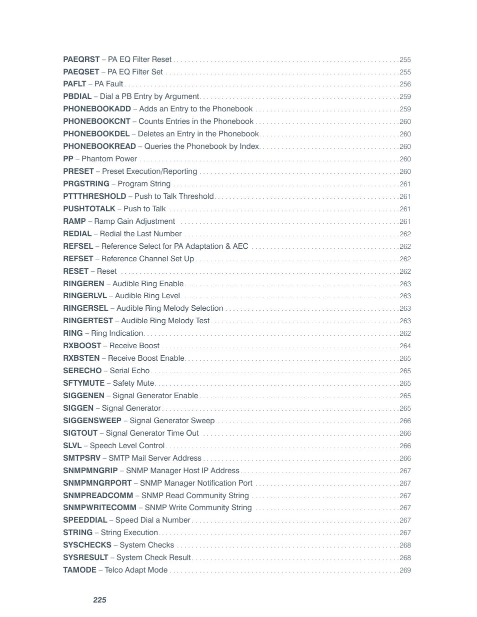 ClearOne comm CONVERGE SR 1212 User Manual | Page 230 / 320