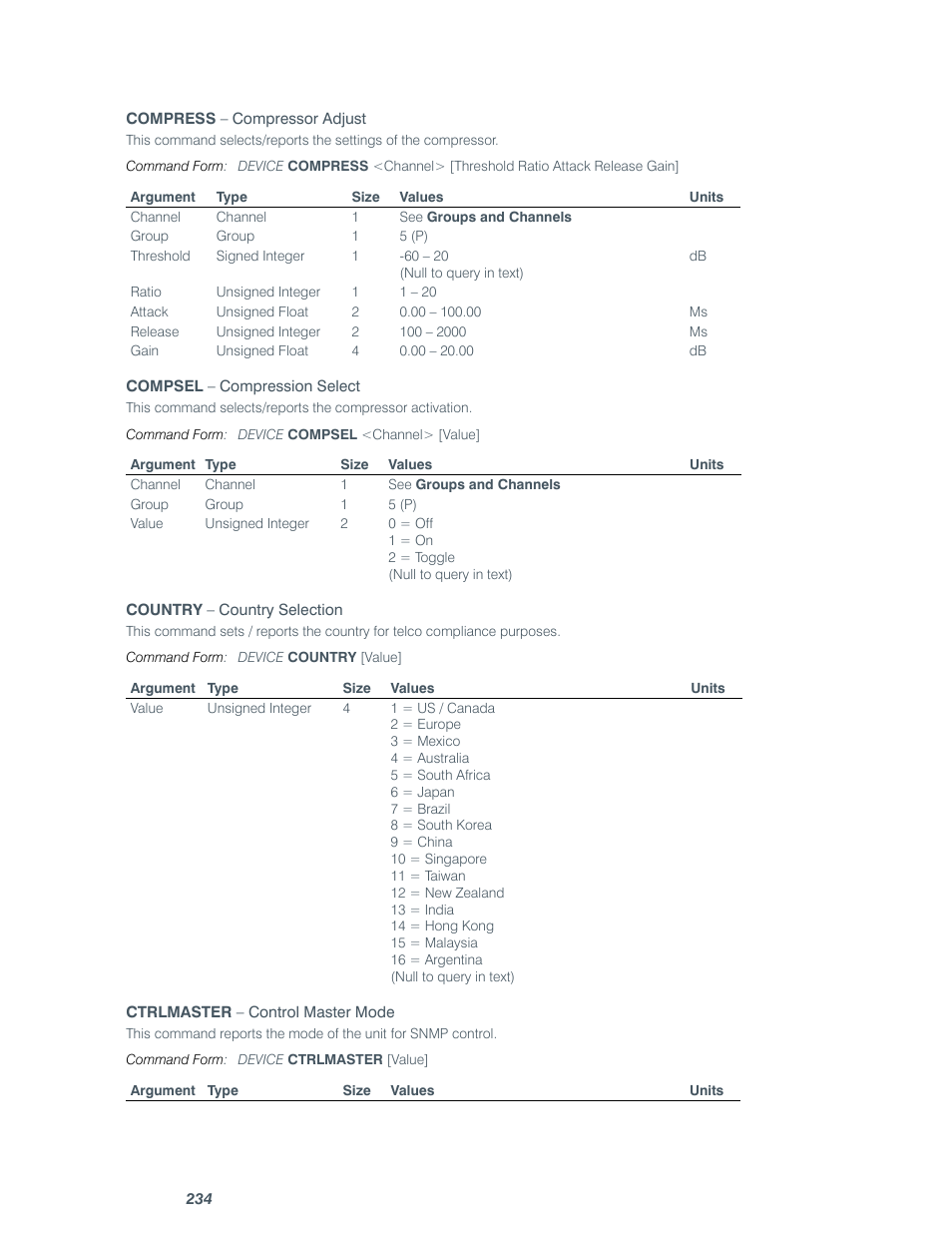 ClearOne comm CONVERGE SR 1212 User Manual | Page 239 / 320