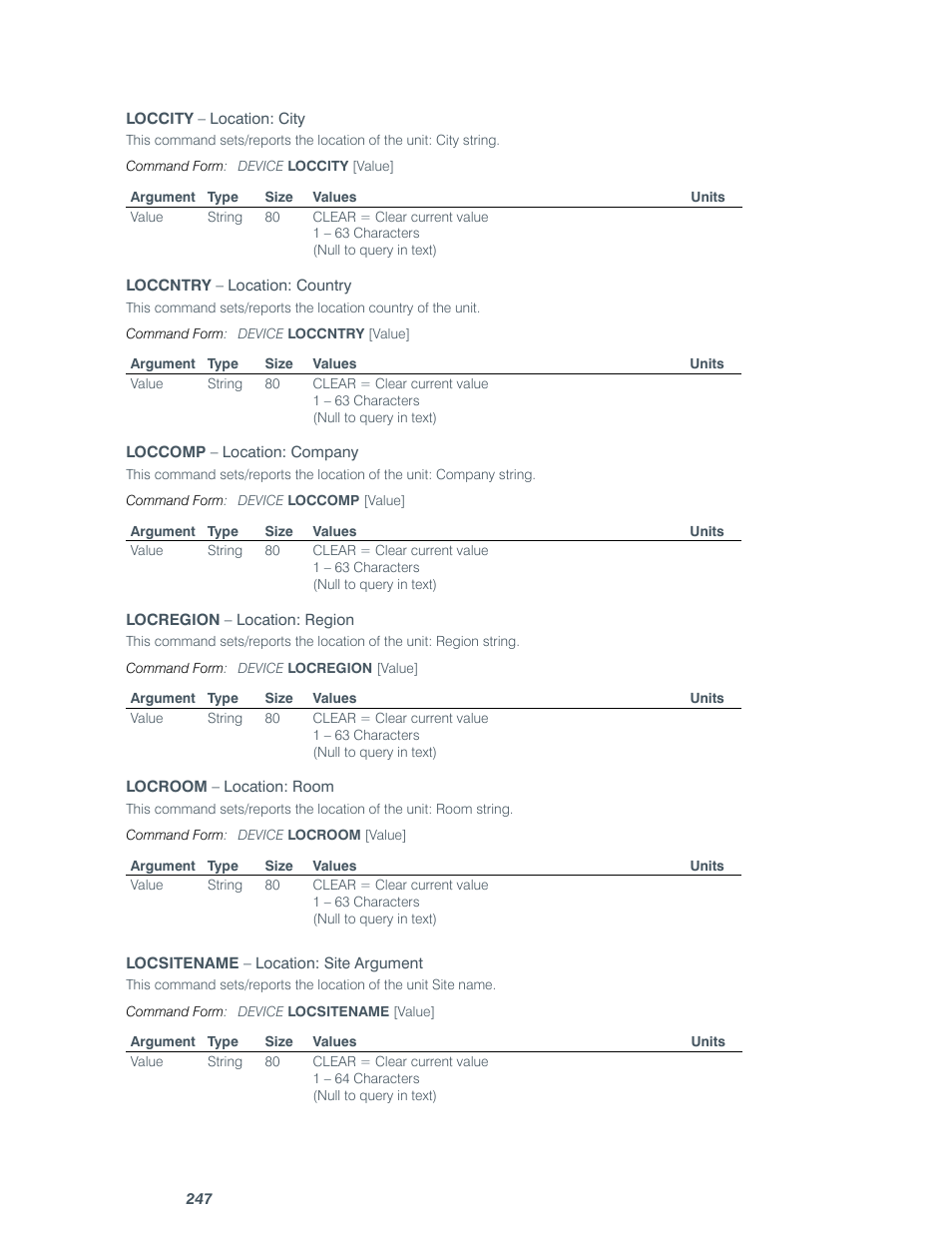 ClearOne comm CONVERGE SR 1212 User Manual | Page 252 / 320