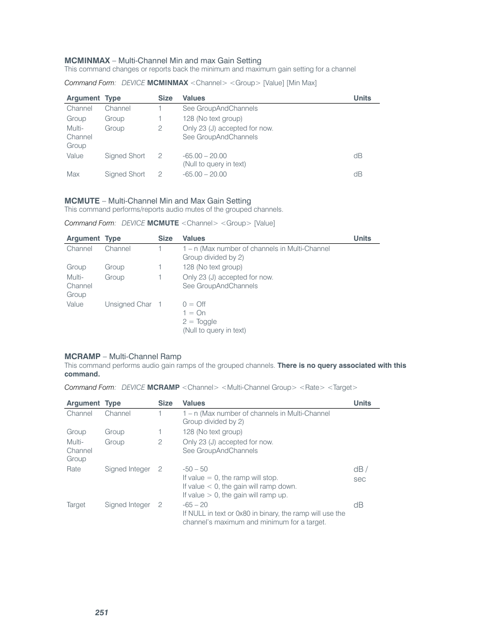 ClearOne comm CONVERGE SR 1212 User Manual | Page 256 / 320