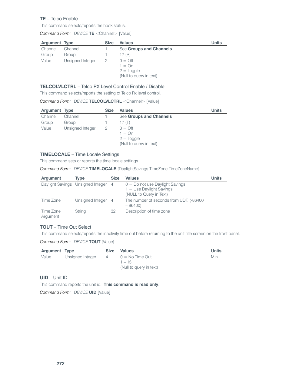 ClearOne comm CONVERGE SR 1212 User Manual | Page 277 / 320