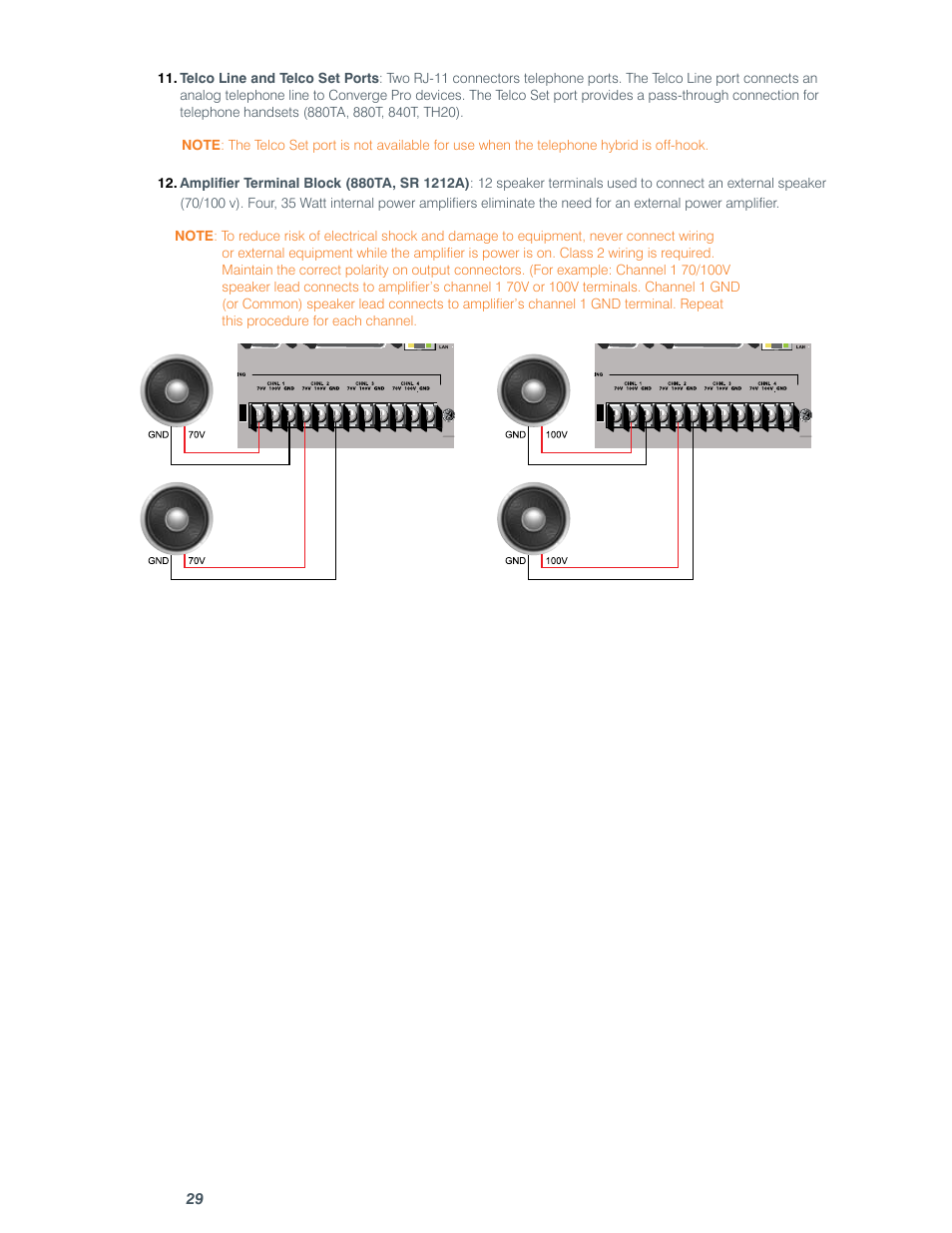 ClearOne comm CONVERGE SR 1212 User Manual | Page 34 / 320