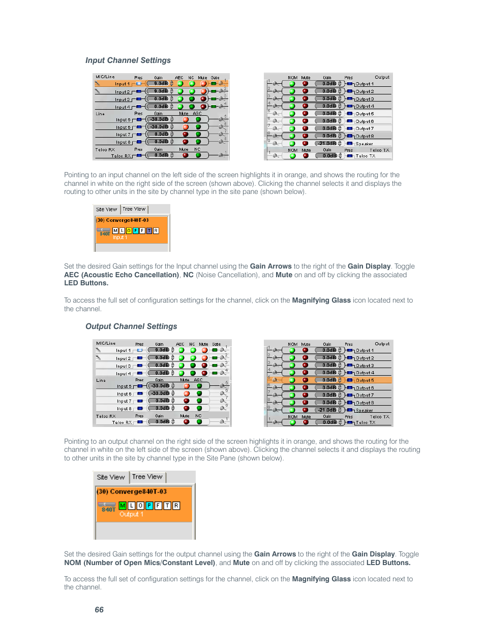 ClearOne comm CONVERGE SR 1212 User Manual | Page 71 / 320