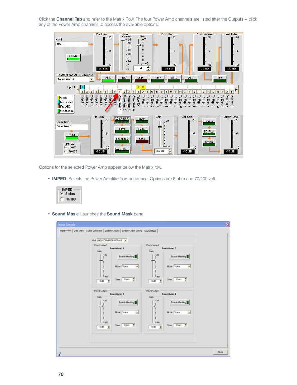 ClearOne comm CONVERGE SR 1212 User Manual | Page 75 / 320