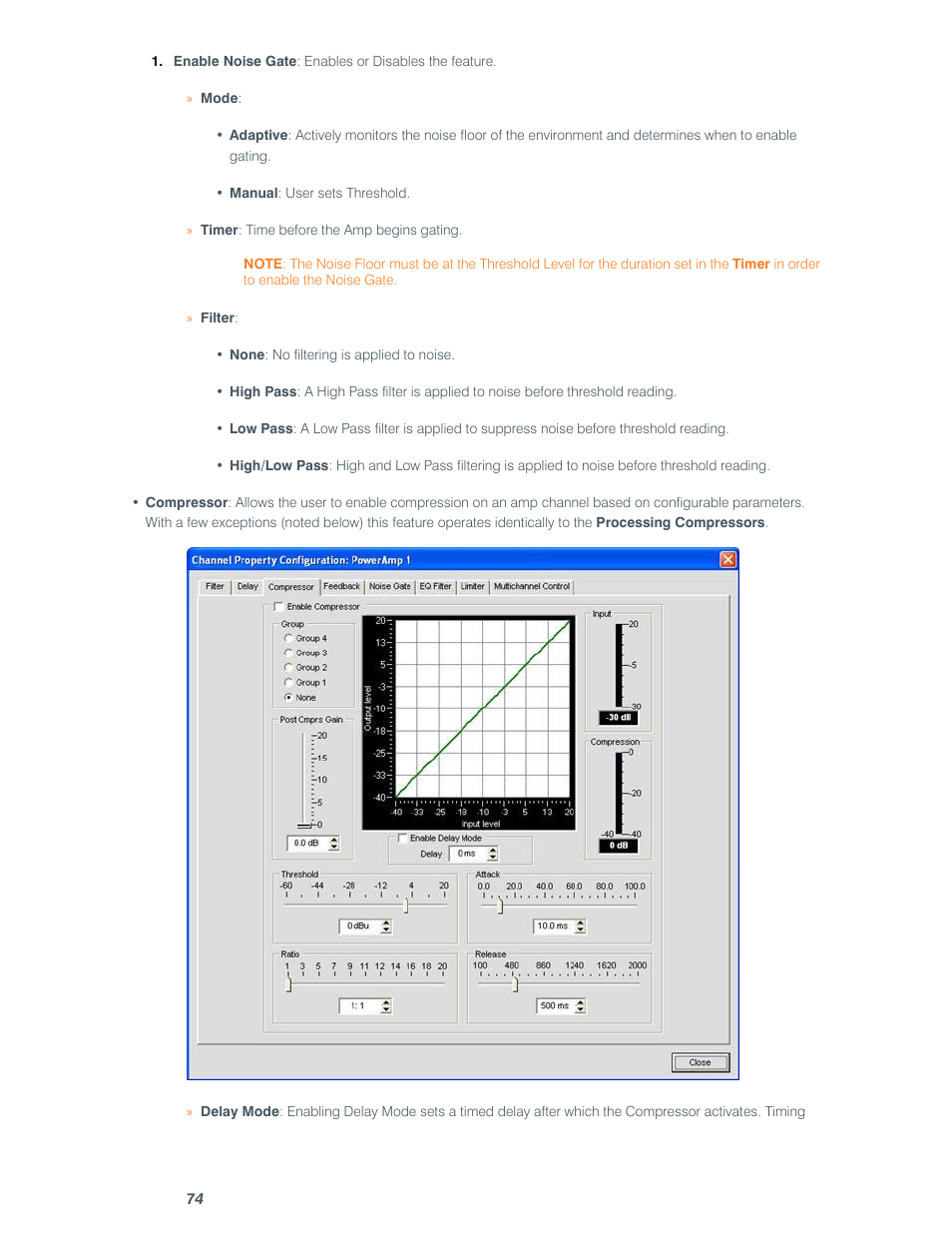 ClearOne comm CONVERGE SR 1212 User Manual | Page 79 / 320