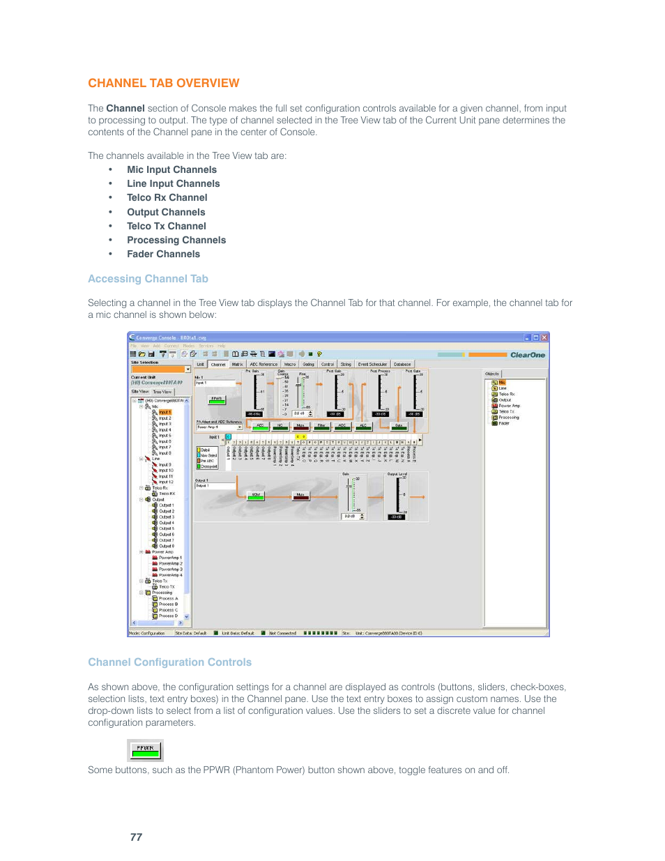 ClearOne comm CONVERGE SR 1212 User Manual | Page 82 / 320