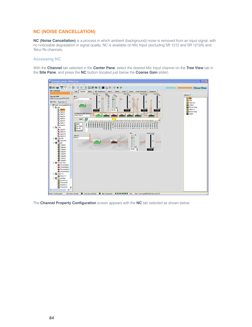 ClearOne comm CONVERGE SR 1212 User Manual | Page 89 / 320